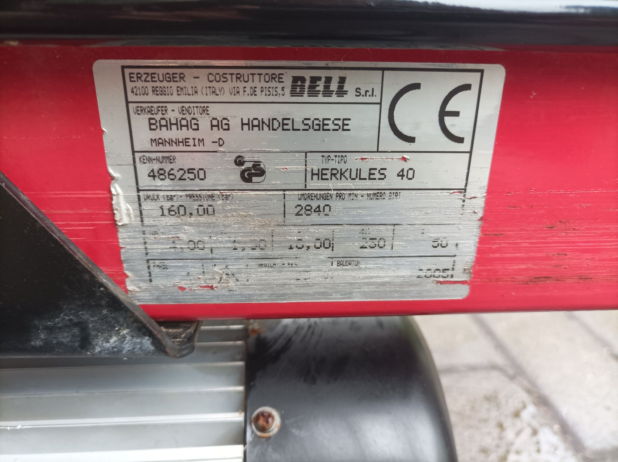Łuparka Herkules 4t