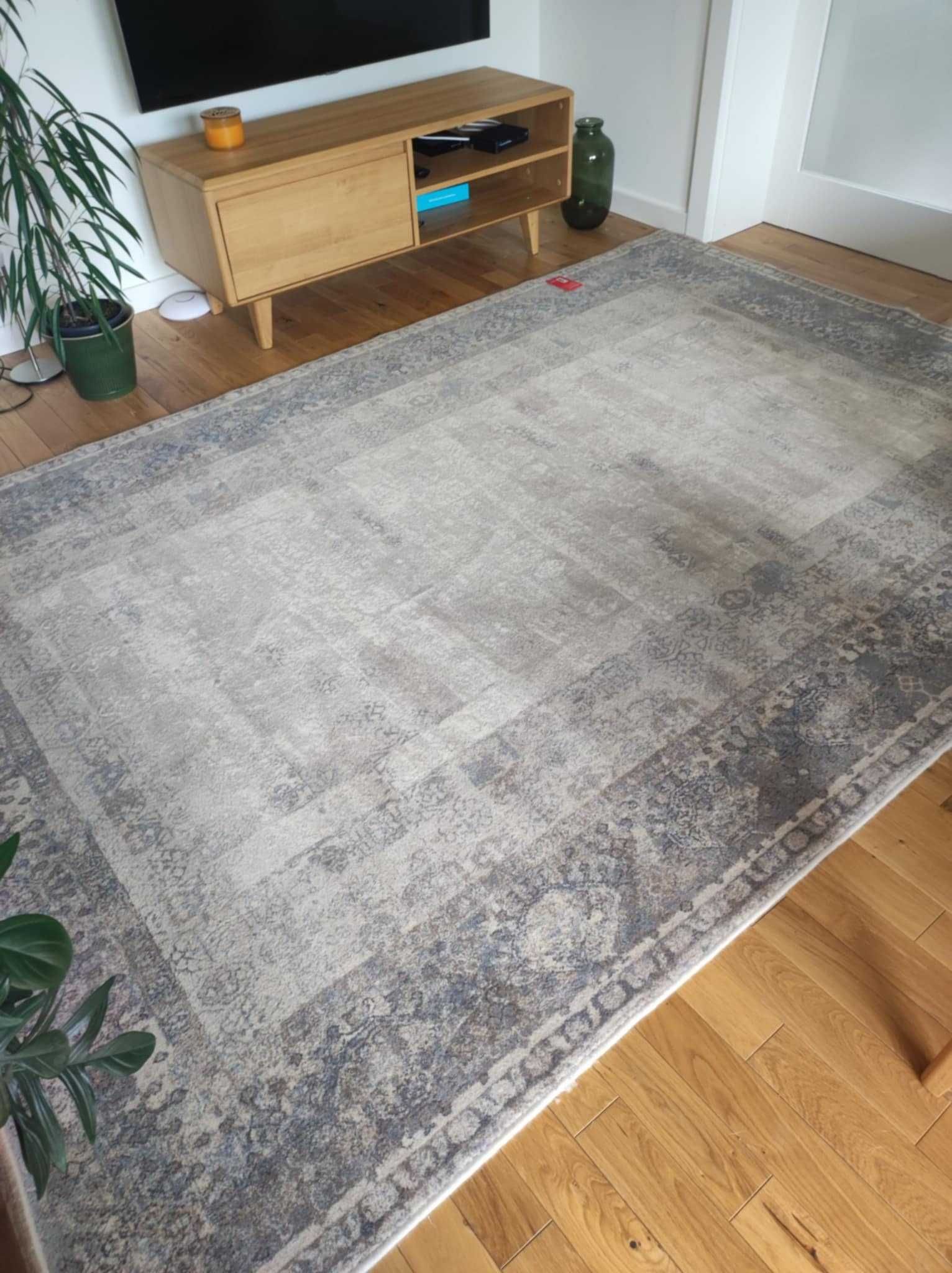 Dywan wełniany 2x3m styl vintage