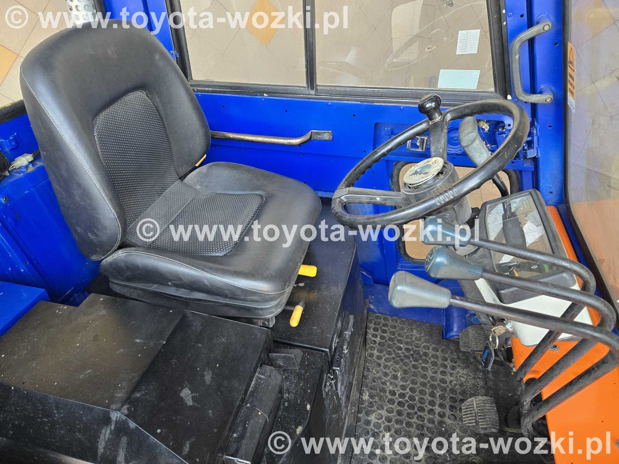 Wózek widłowy TOYOTA 5FD25 Triplex, Kabina, TOYOTA 5FDF25 widlak Linde