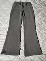 Spodnie ciążowe r. M, 164 cm, materiałowe czarne