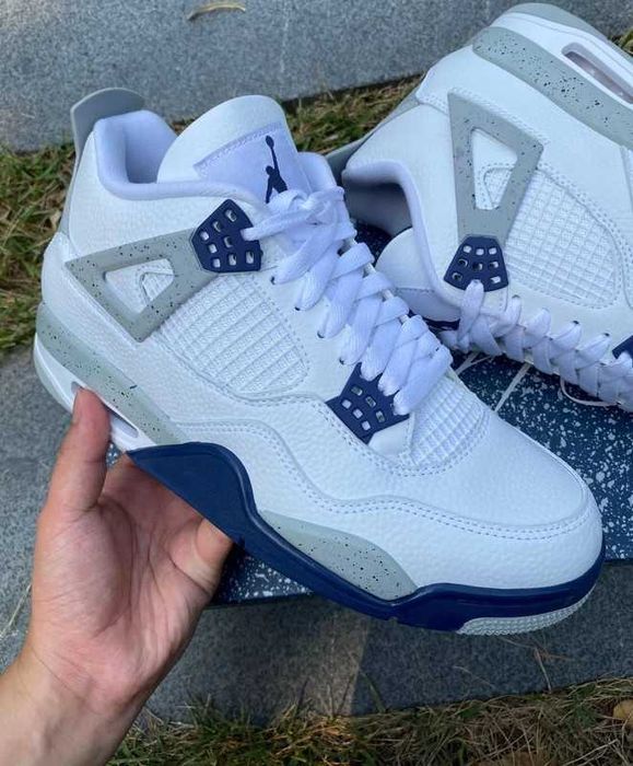 Buty meskie Mokasyny Jordan_4_Retro_Midnight_Navy R.44