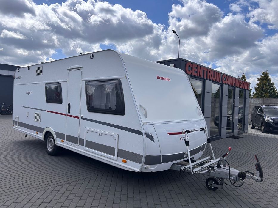 Dethleffs C-GO 535 QSK  Piętrowe łóżka, duża salon, mover, przedsionek