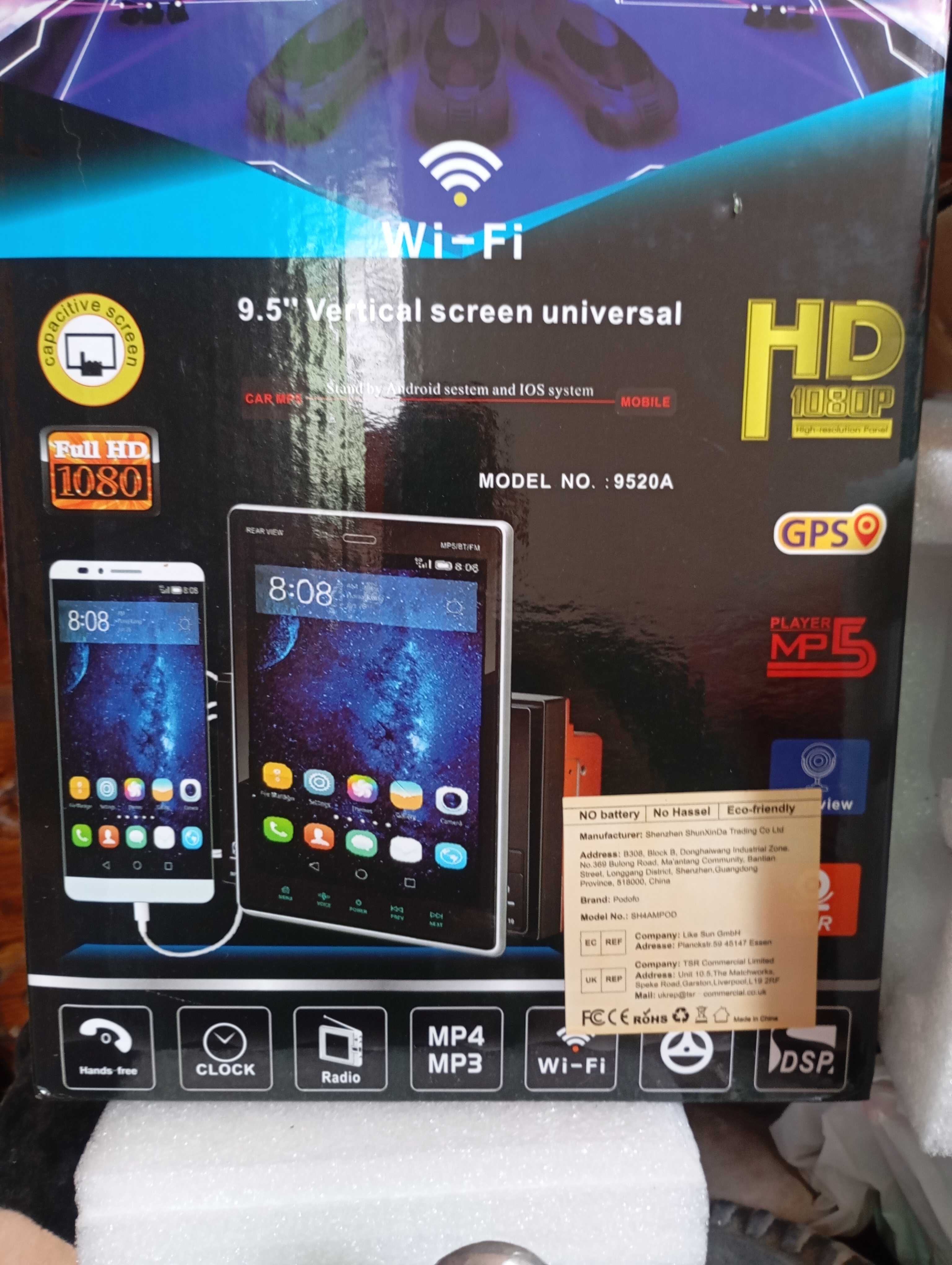 Auto rádio android