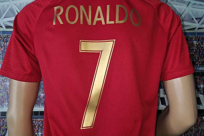 Portugalia FPF Nike DriFit 2018-19 #7 Cristiano Ronaldo home size: M