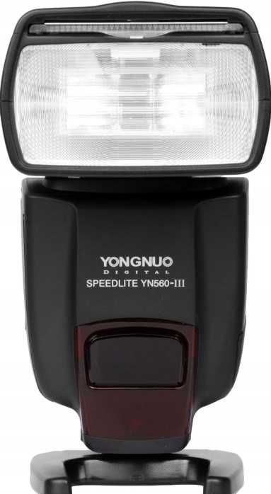 lampa błyskowa do Canon DSLR, GN58, LCD, statyw Yongnuo YN560 III