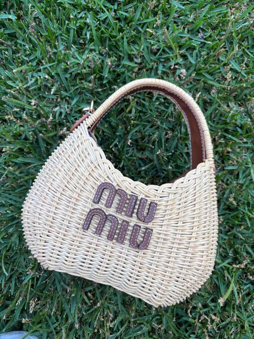 Bolsa em Verga Miu Miu