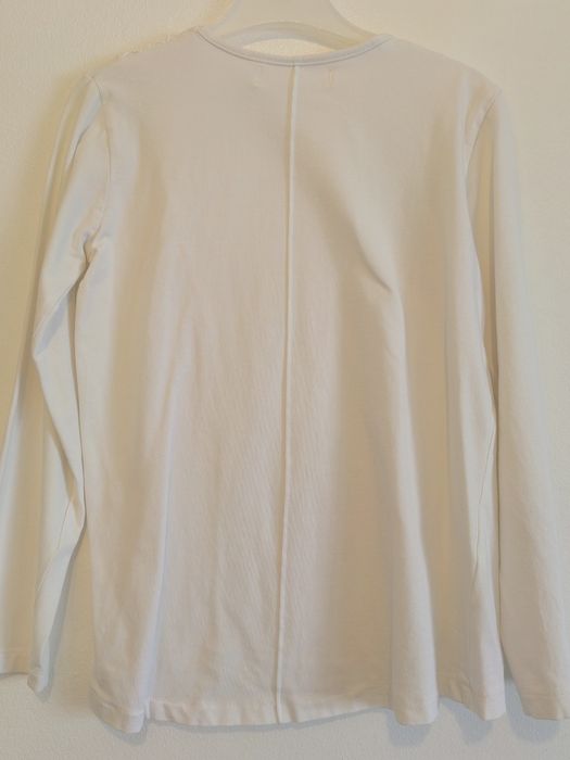 Blusa branca Zara Kids, menina 7 anos