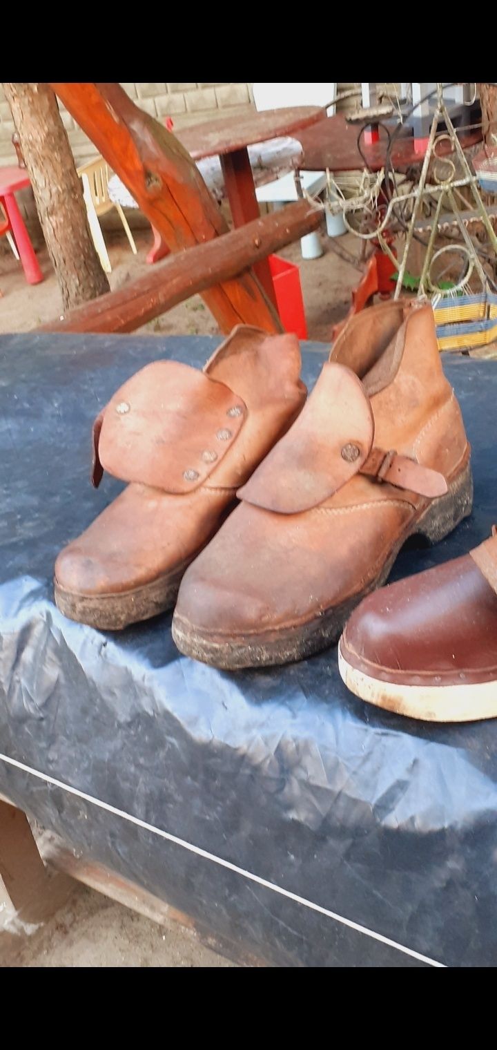 Stare Buty robocze spód jak trepy z prl stary wzór jedne nowe