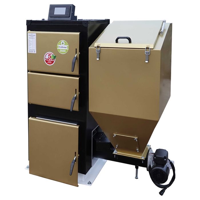 Kocioł c.o. na ekogroszek kotły z podajnikiem piece 5 klasy 20 kW