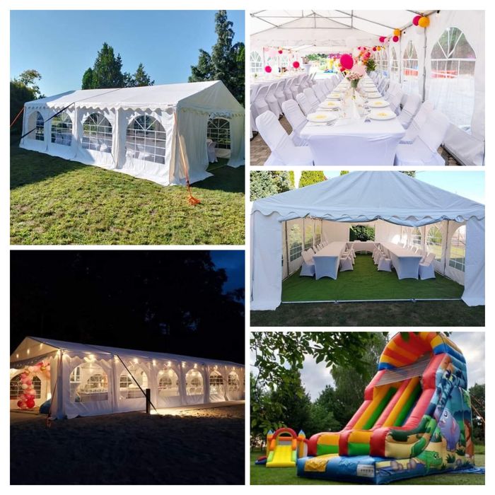 Wynajem Namioty Cateringowe Eventowe z Wyposażeniem