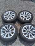 Alufelgi 17 cali z oponami Bmw orginalne 5x120