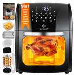 KESSER Frytkownica beztłuszczowa AIR FRYER 9w1 MINI PIEKARNIK 12L 1800