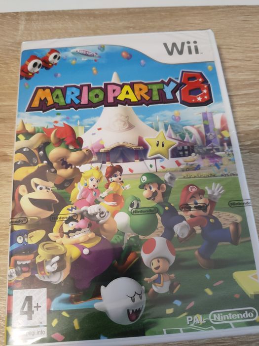 Mario party 8 e super mario galaxy selados