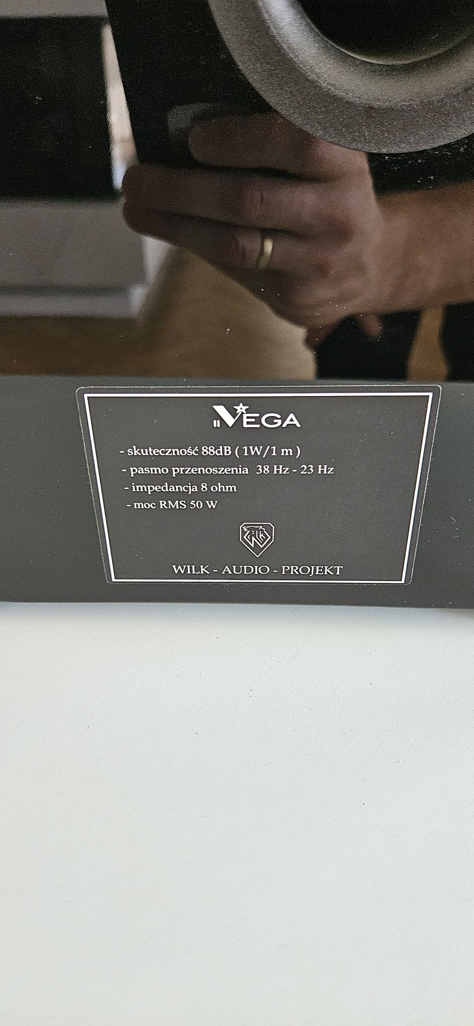 Kolumny podstawkowe / Głośniki  VEGA II Wilk Audio