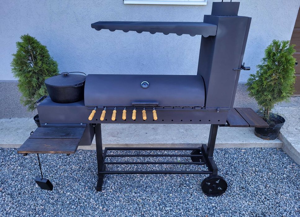 ОТ ЗАВОДА! Гарантия! 4мм! Мангал Барбекю Коптильня Печь под Казан