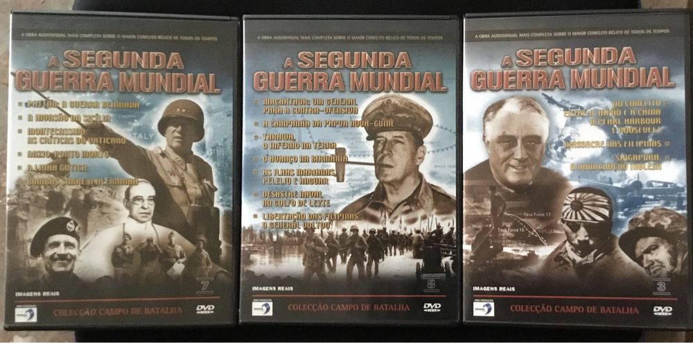 A Segunda Guerra Mundial em DVD