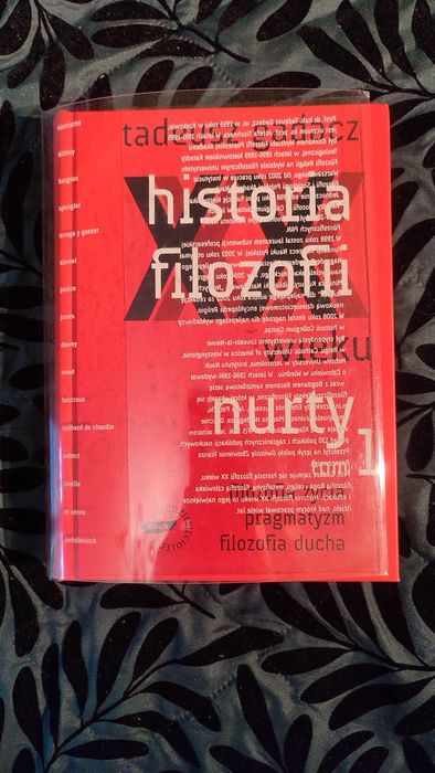 Tadeusz Gadacz historia filozofii XX wieku nurty tom 1 CD