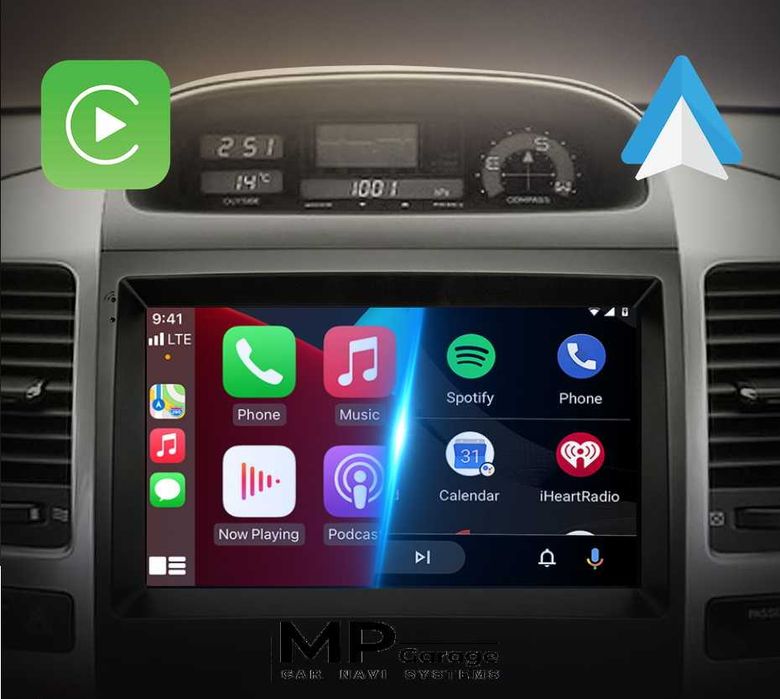 Radio Android TOYOTA LAND_CRUISER J120 / LEXUS GX470 CarPlay/AA 4G