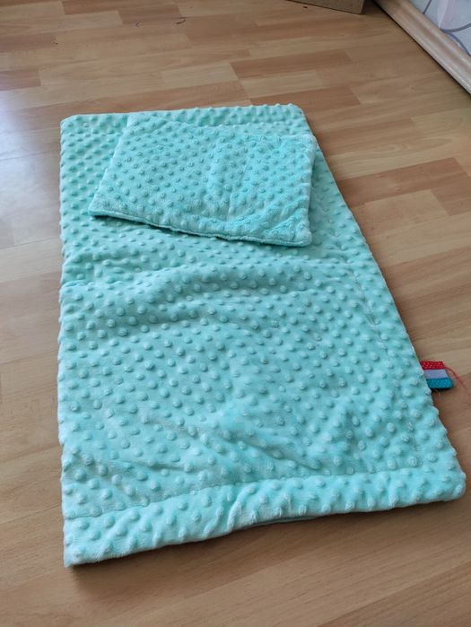 Kocyk +poduszka do wózka