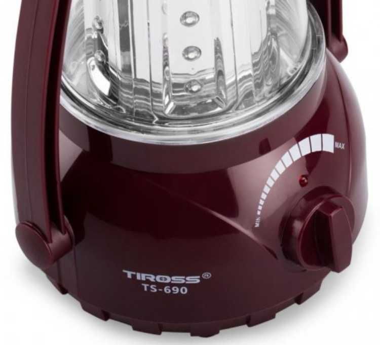 Lampa Latarka Tiross TS-690-2 Akumulatorowa Wielofunkcyjna Led 40 SMD
