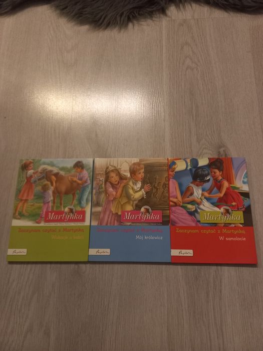 Zestaw książeczek "Martynka" Gilbert Delahaye