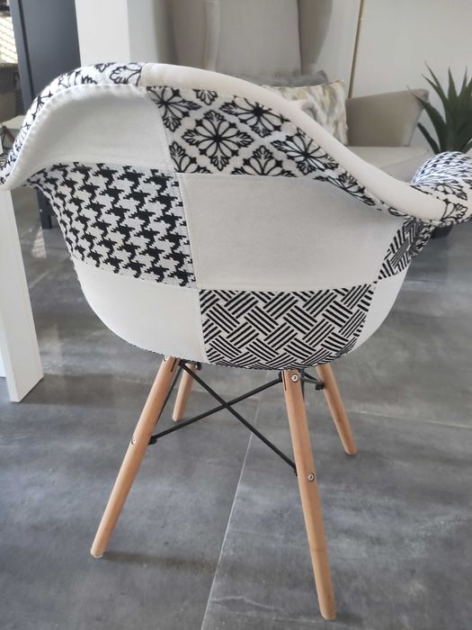 Cadeira patchwork