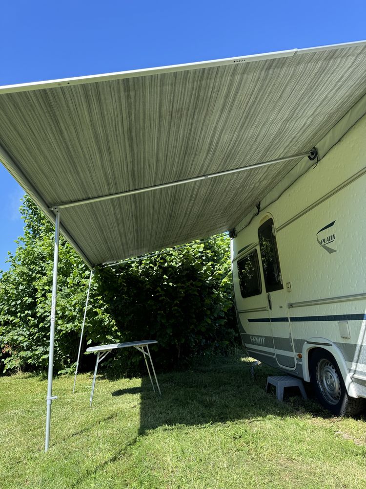 Roleta markiza w futerale CaravanStore 410 XL Royal Grey - Fiamma