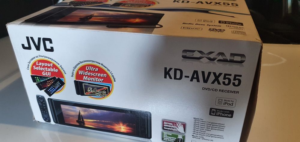 Автомагнитола JVC
