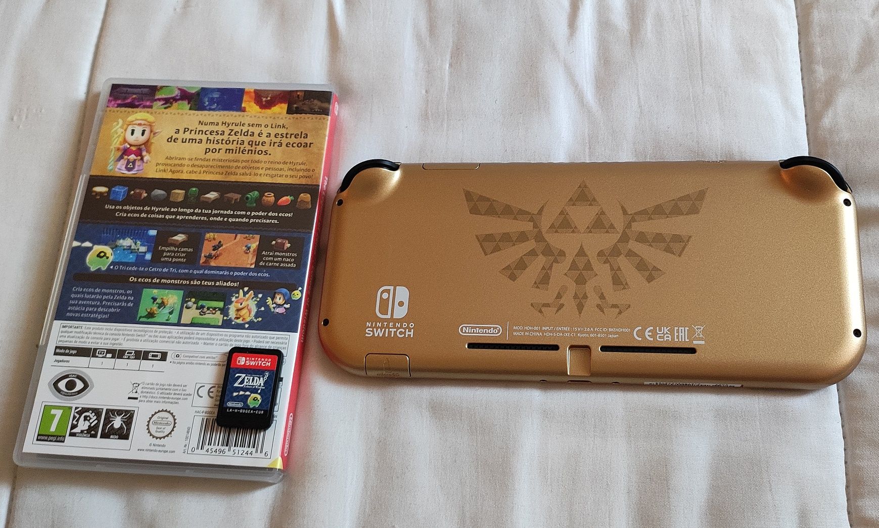 Nintendo Switch Lite Hyrule Edition!