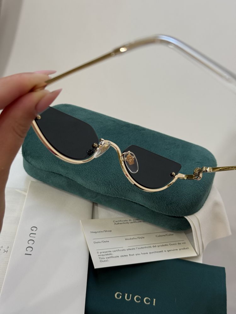 Окуляри cat eye gg1603s в стилі gucci котяче око