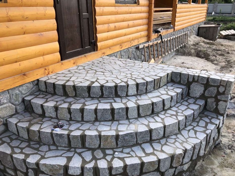 Строительные работы(бут камень,кирпичная кладка,декоративный блок