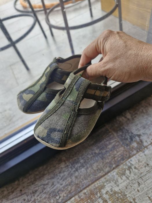 Тапочки в садочок молодша група 13 см