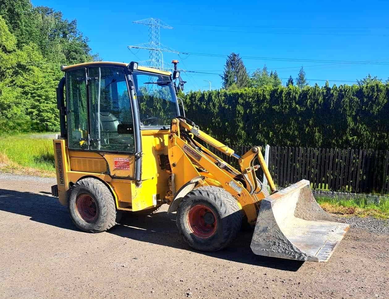 Wynajem koparki gąsienicowej 9t z młotem udarowym 300kg - z operatorem