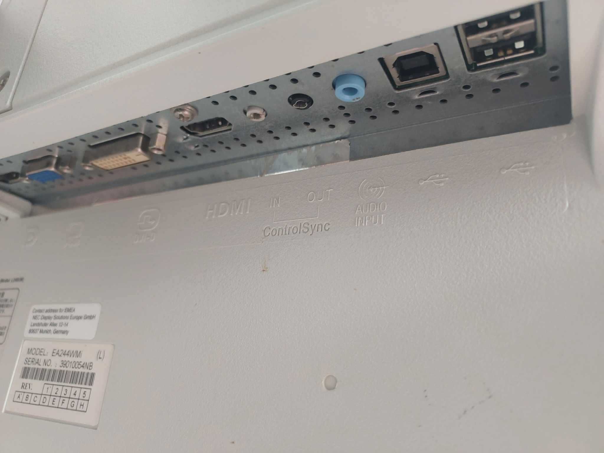 Monitor NEC MulitiSyncEA244WMI