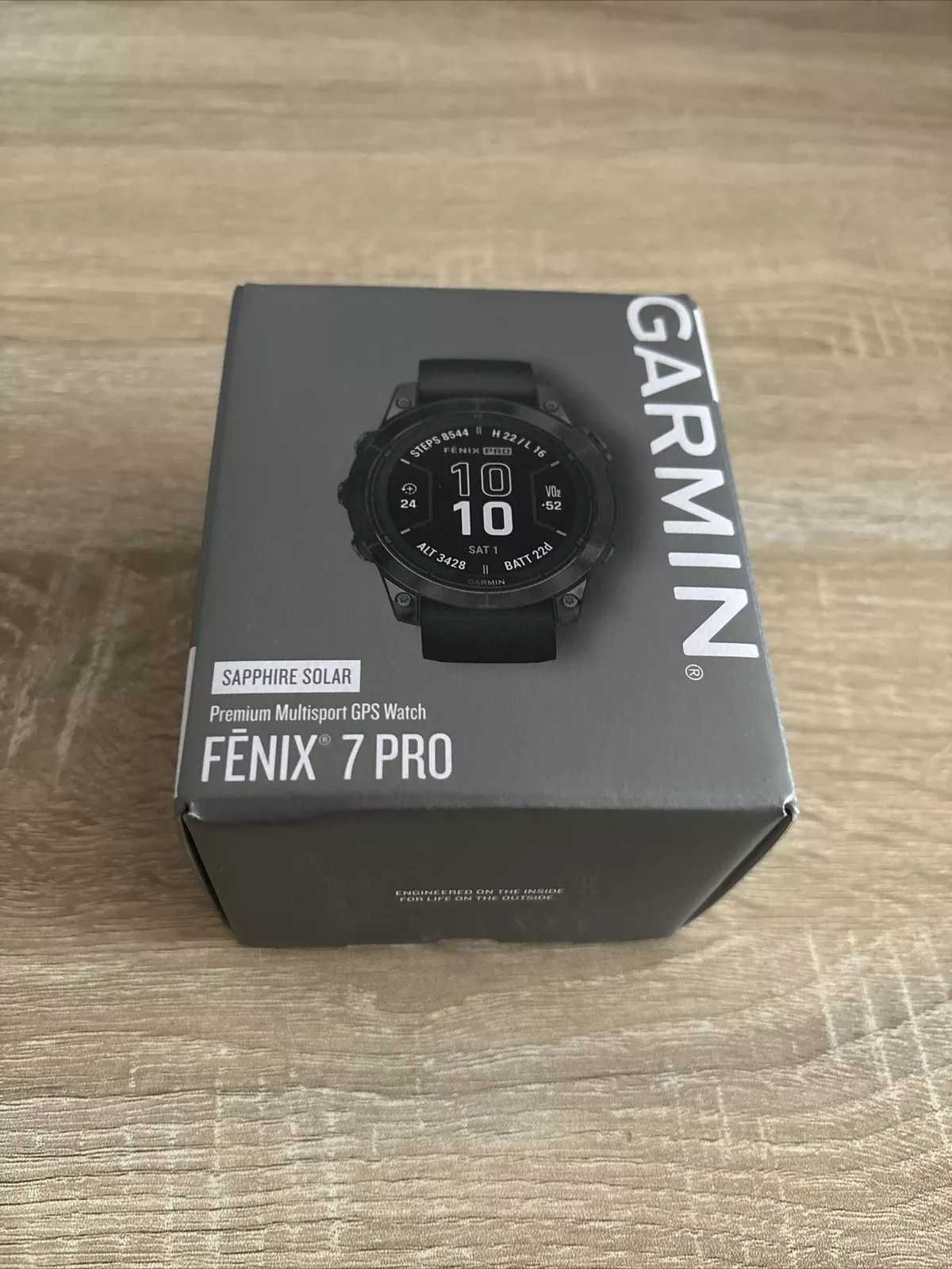 Смарт-часы Garmin Fenix 7 Pro - Sapphire Solar Edition 010-02777-11