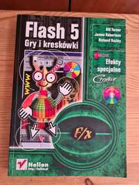 Flash 5 gry i kreskówki - Bill Turner, James Robertson z płytą CD
