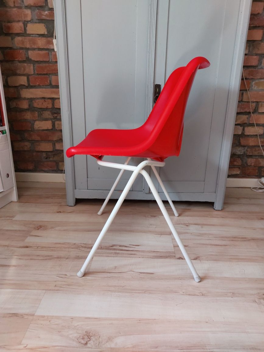 krzesło vintage duński proj. Niels Gammelgaard lata 70/80-te dla IKEA