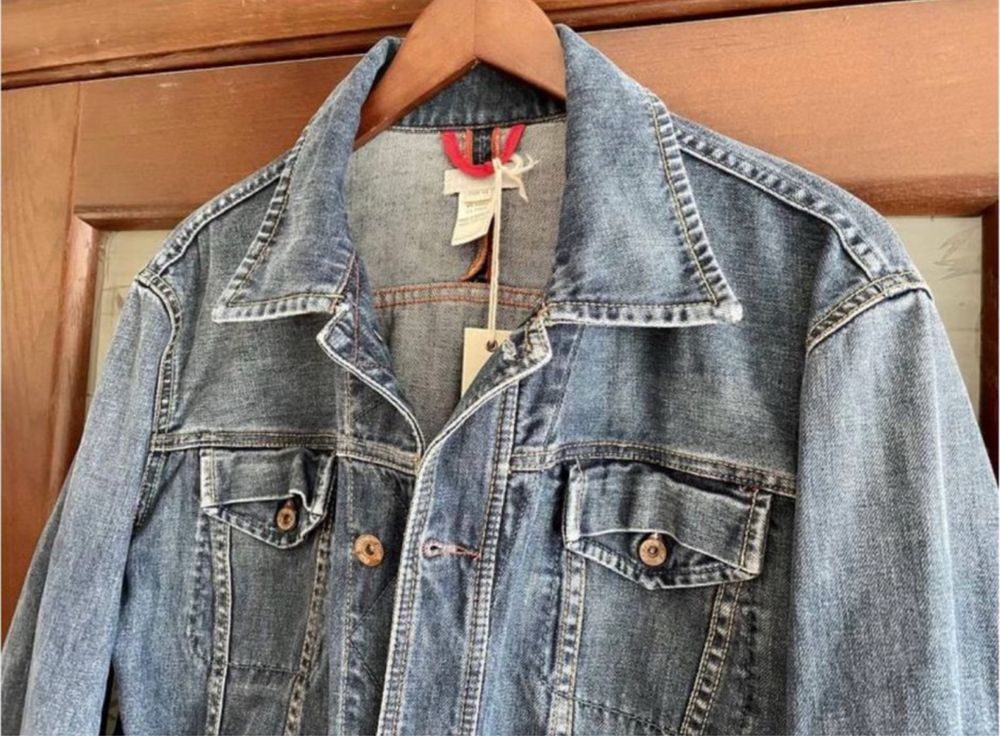 Diesel куртка джинсовая, лимитированная коллекция, XL (Hugo)