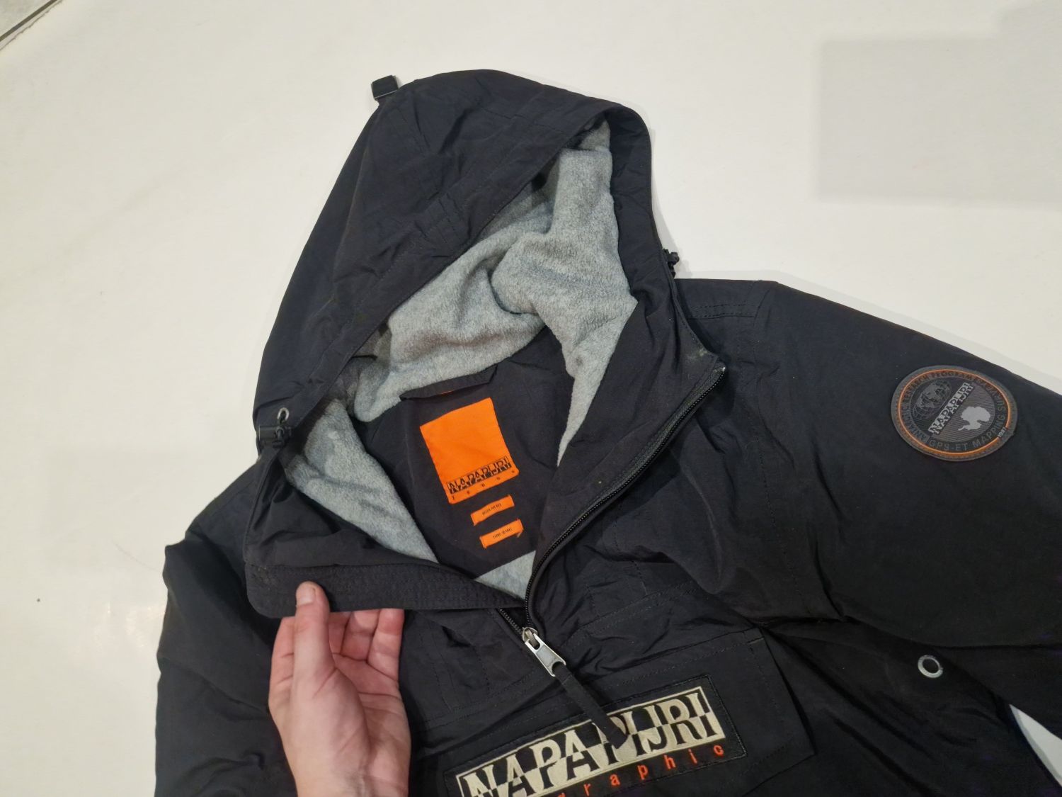 Kurtka Napapijri Anorak Rainforest roz,XS/S,164,170 unisex drill