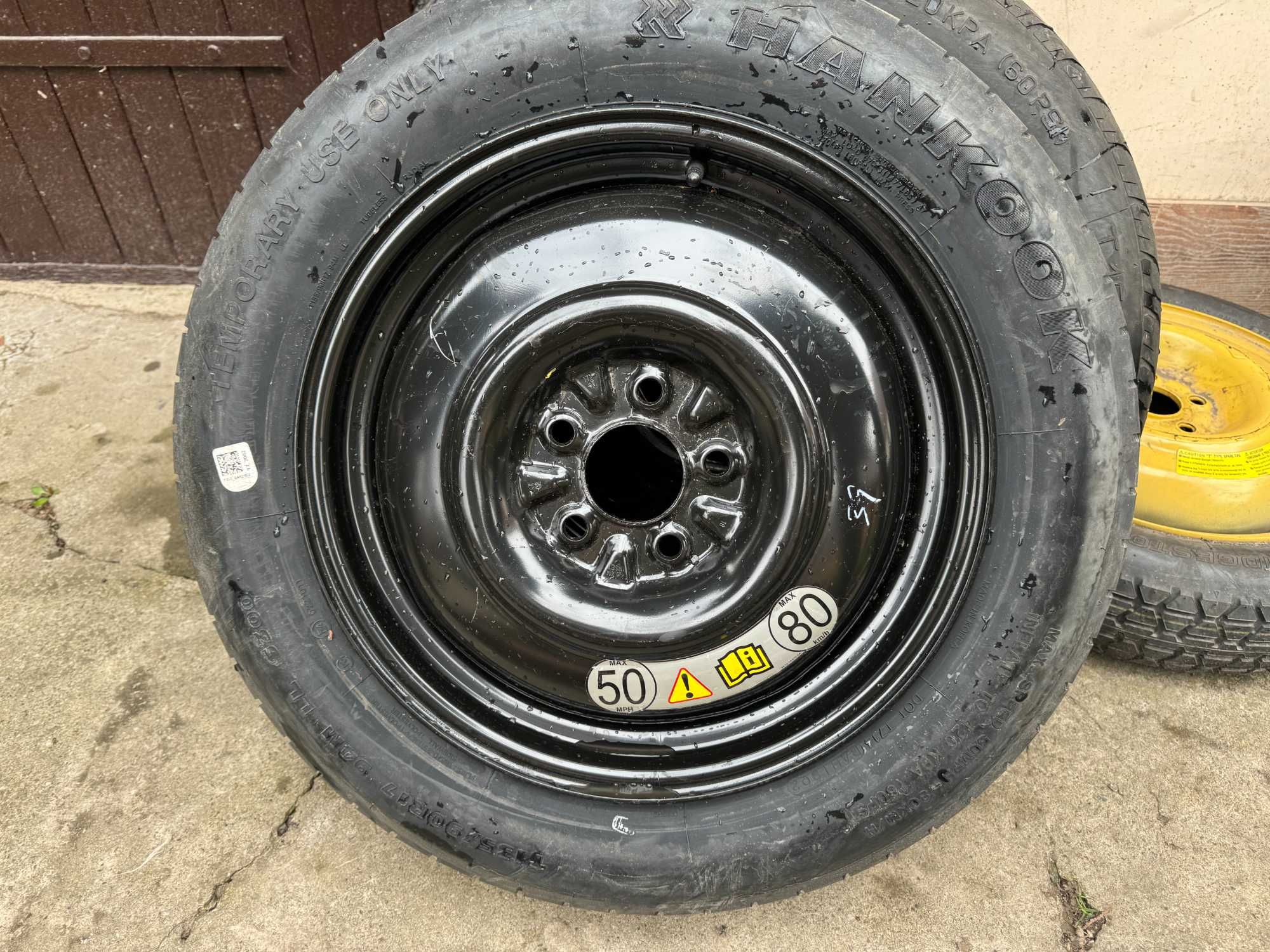 Докатка нова R17 5*114,3, шина HANKOOK 135/90 R17 - на японські авто