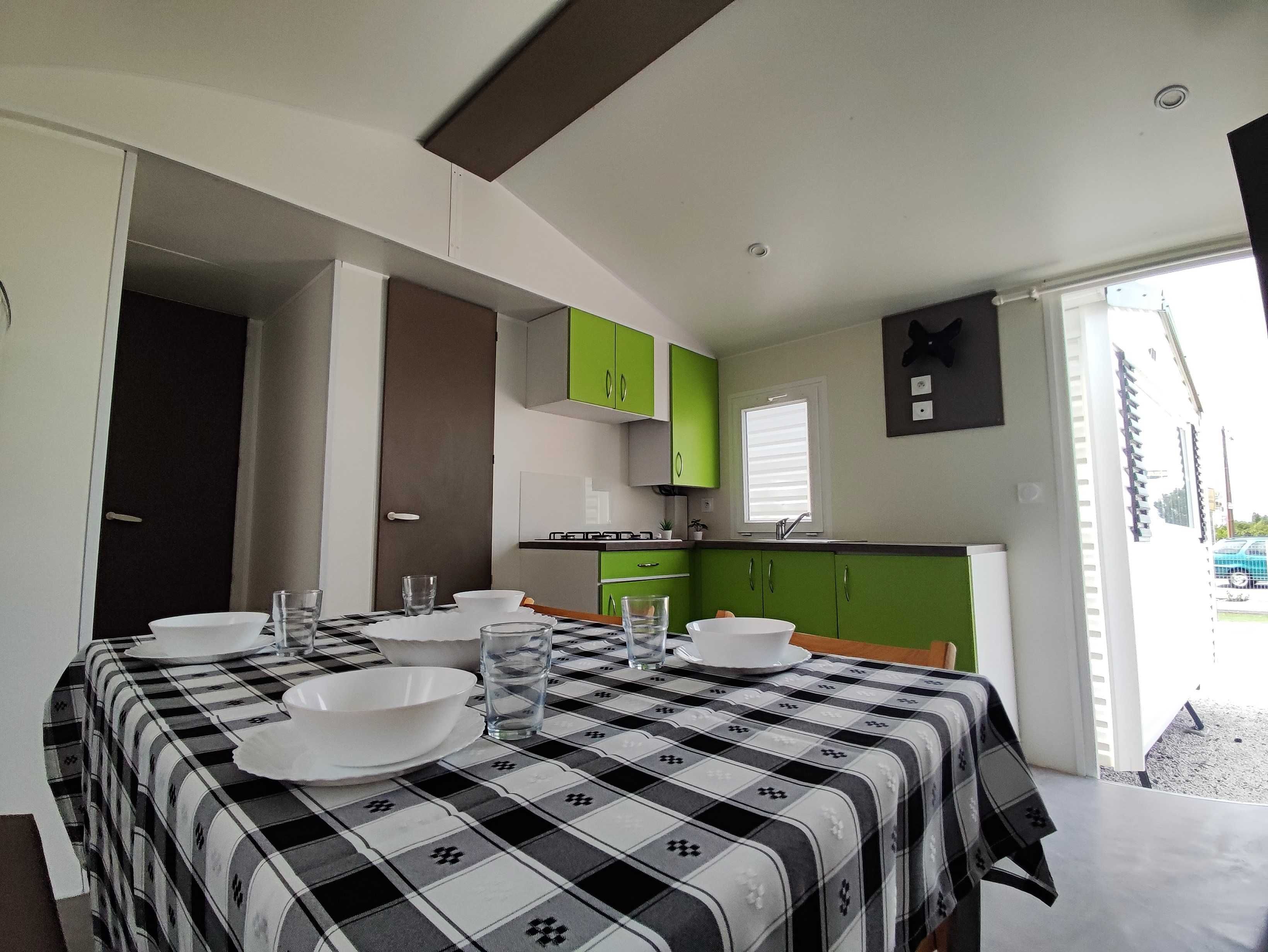 Mobil Home Trigano T3 Nova Super Moderna com 3 quartos top