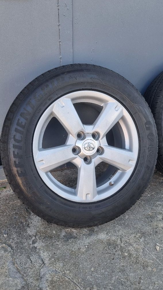Диски Toyota оригінал, з шинами Good year 225 65 17