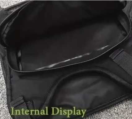 Bolsa tiracolo de peito Streetwear com 2 bolas