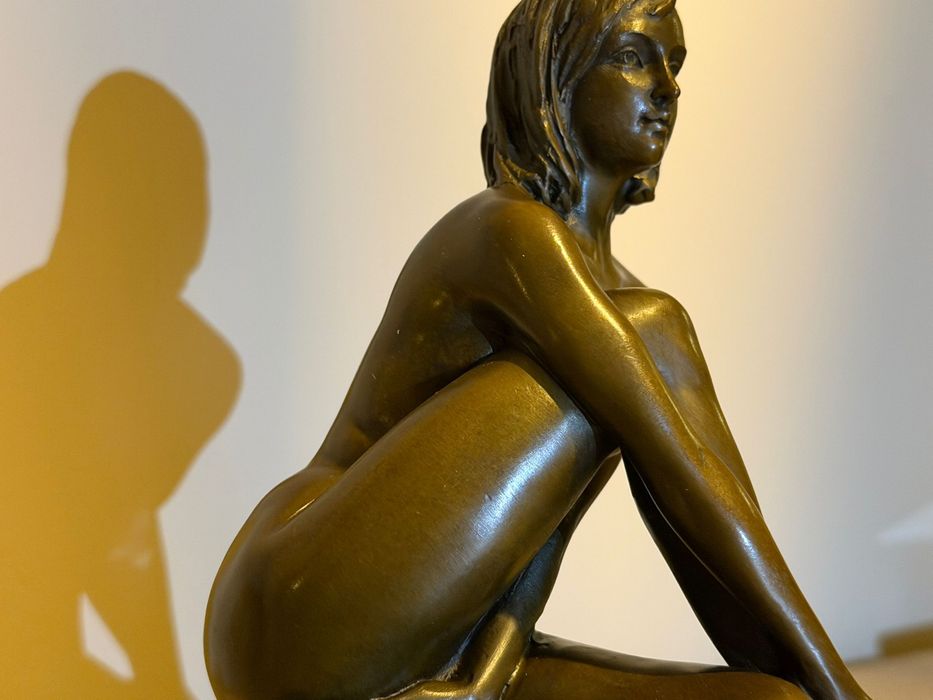 Фигура Скульптура Эротика Бронза Подпись