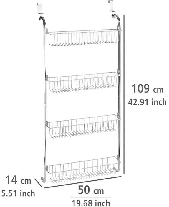Wenko Półki na drzwi do łazienki bez Podpórek 109x14x50cm NOWA