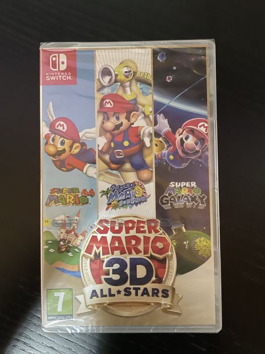 Super Mario 3D All Stars Lacrado Nintendo Switch