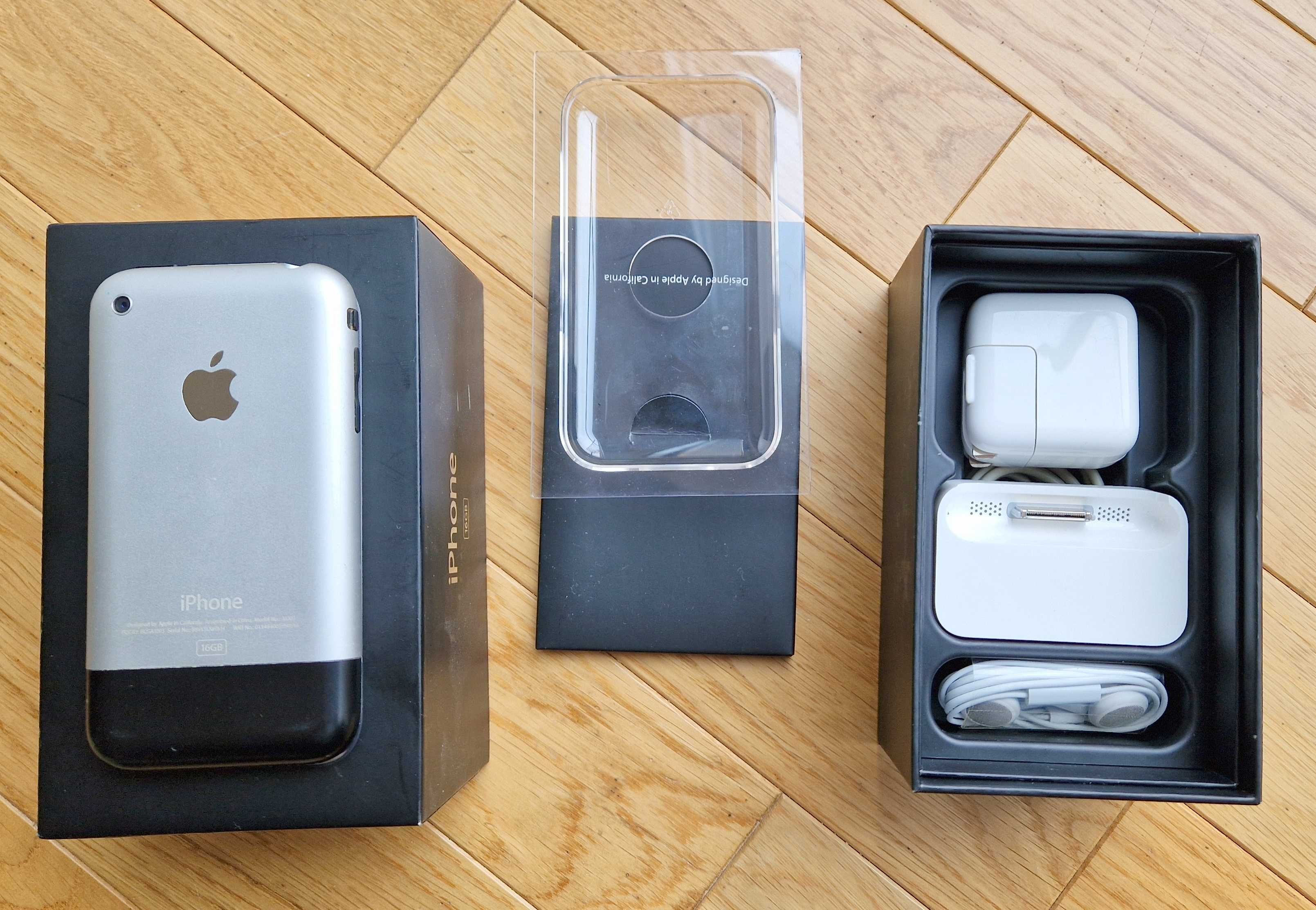 Apple iPhone 2G 16GB - A1203 (GSM) MB384LL/A - KOMPLET 100%