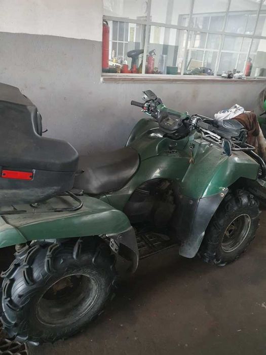 Kawasaki KVF 650 – Zarejestrowany, 4x4, silnik uszkodzony