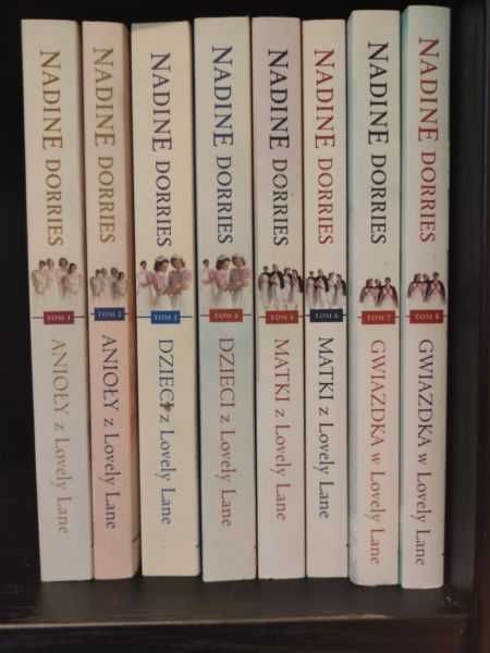 Nadine Dorries/Zestaw 8 książek/ Wyd. Prószyński i s-ka