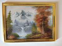 Картина "Осенний водопад"